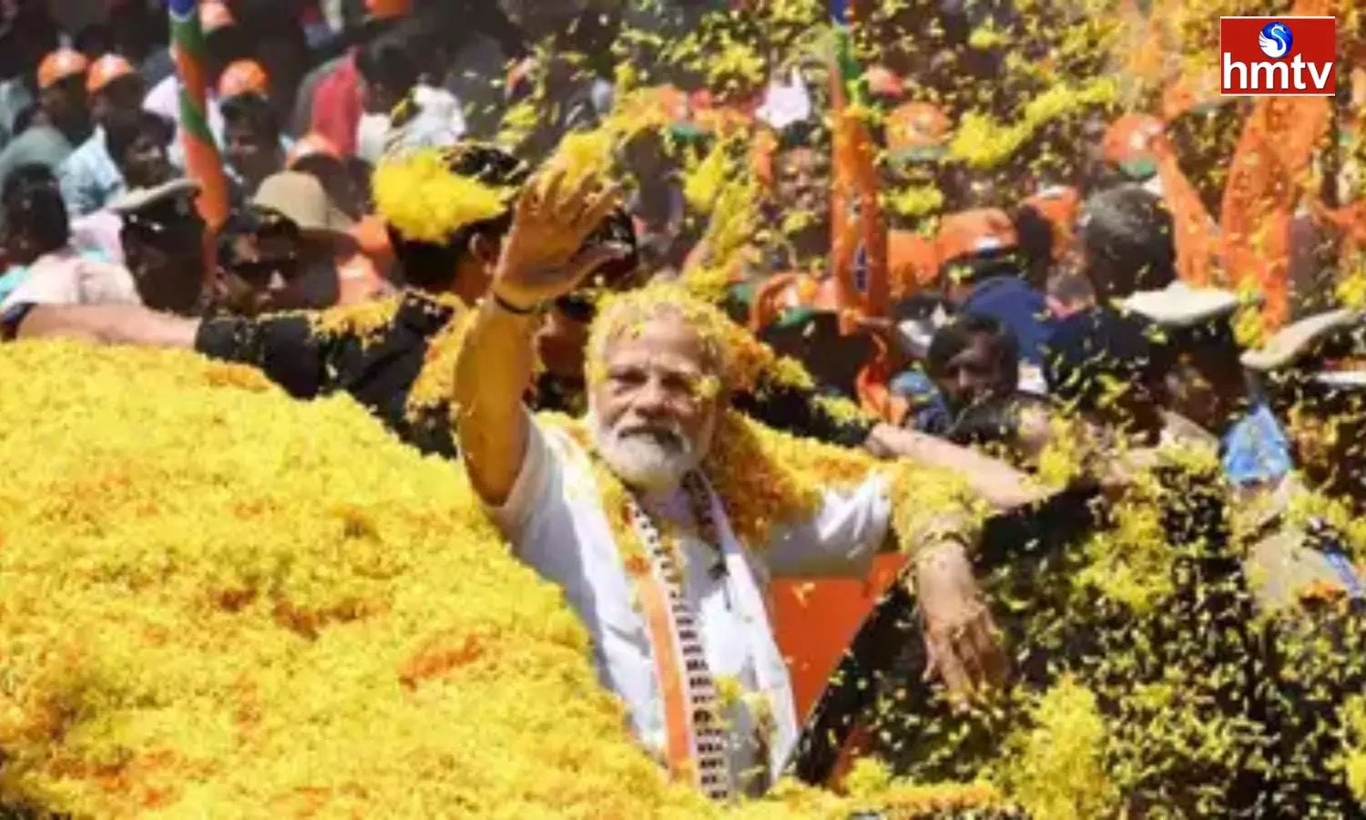 Modi Road Show In Tamil Nadu After Election Schedule