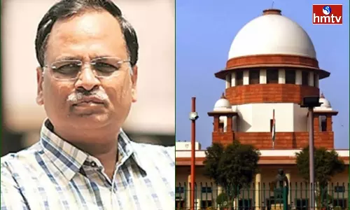 SC dismisses bail plea against Satyendar Jain in excise policy case SC dismisses bail plea against Satyendar Jain in excise policy case