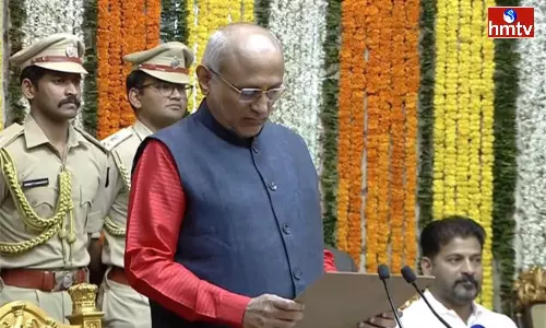 CP Radhakrishnan Sworn in as Governor of Telangana
