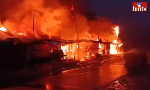 Massive fire broke out in West Bengal Siliguri