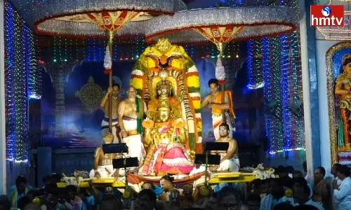 Pournami Garuda Seva in Tirumala