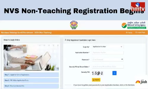 Navodaya Vidyalaya Samiti Recruitment 2024 for 1377 Non Teaching Posts Check for all Details