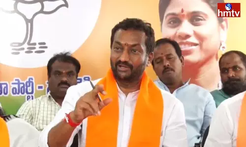 KCR Should Be Included As The First Accused In This Case Says Raghunandan Rao