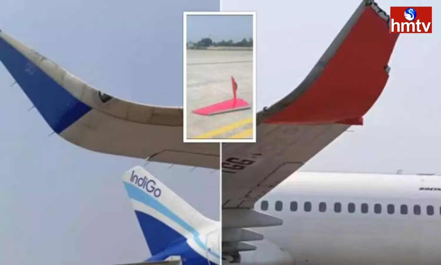 Wing To Wing Collision Between 2 Planes At Kolkata Airport