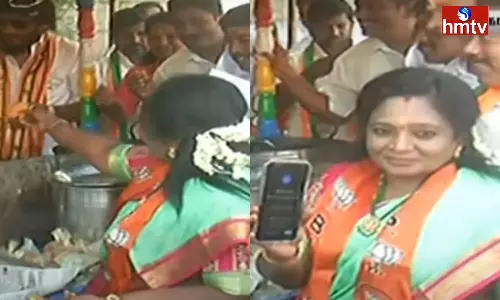 The former Governor of Telangana Speed up the Election Campaign