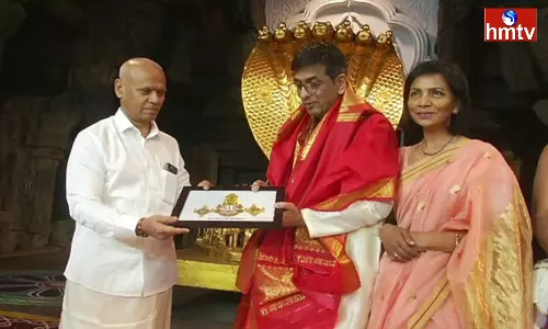 CJI Justice Chandrachud Visited Tirumala Temple