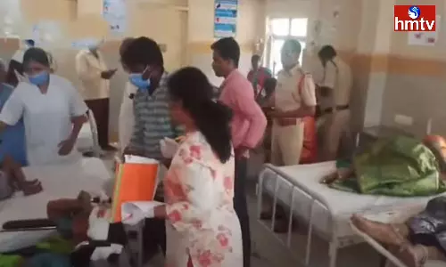 Two Women Died In Road Accident In Sangareddy