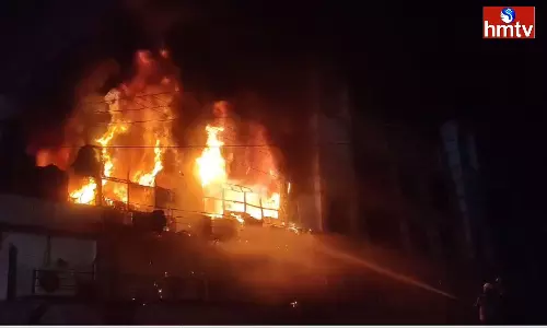 Warangal Pochamma Ground Fire Accident