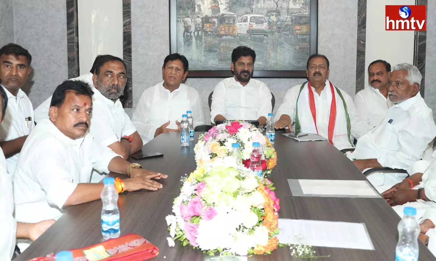 CM Revanth Reddy Meeting With The Chief Leaders Of Nizamabad