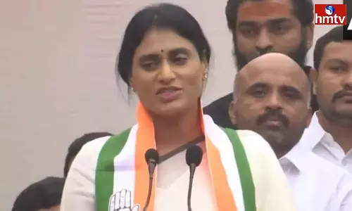 APCC Chief YS Sharmila to Delhi tomorrow