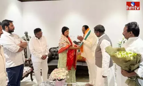 Former MLC Puranam Satish joined Congress