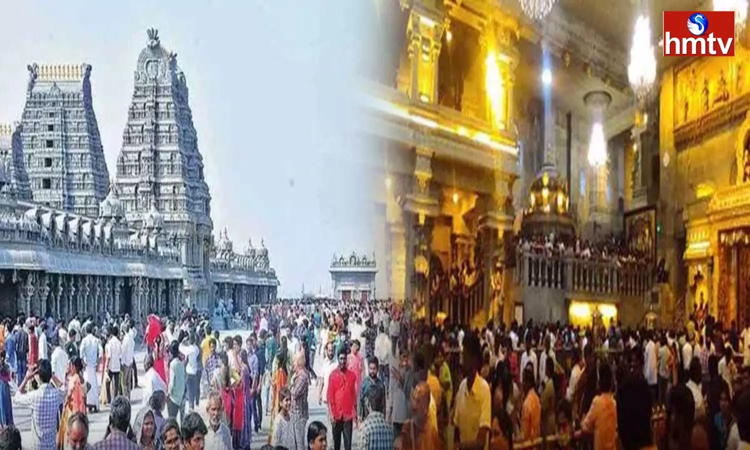 Huge Rush With Devotees At Yadadri Temple