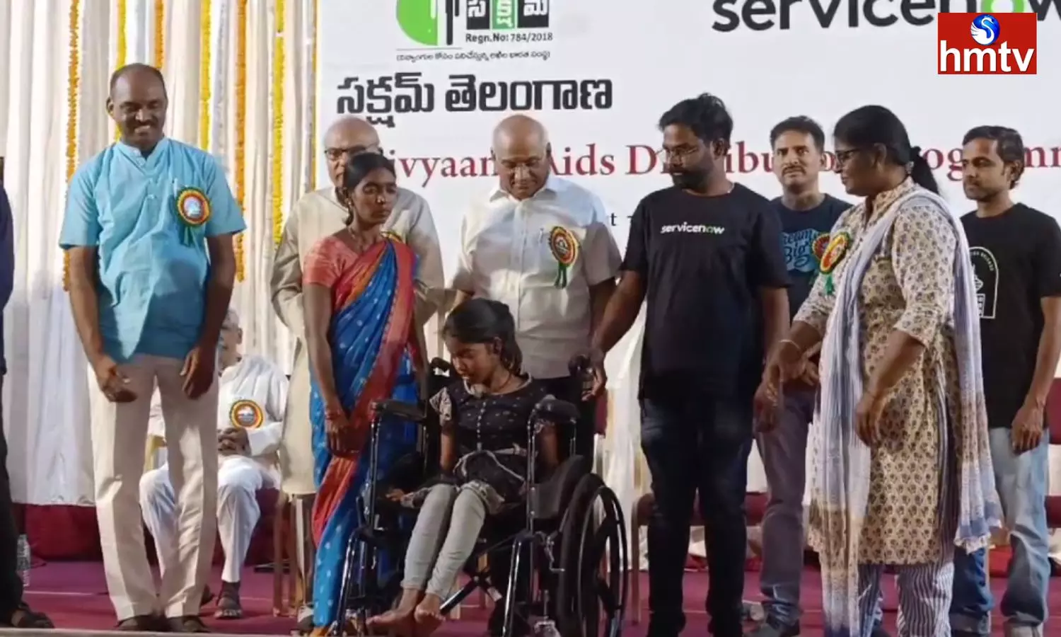 Distribution Of Tools To Disabled People In Narayanaguda