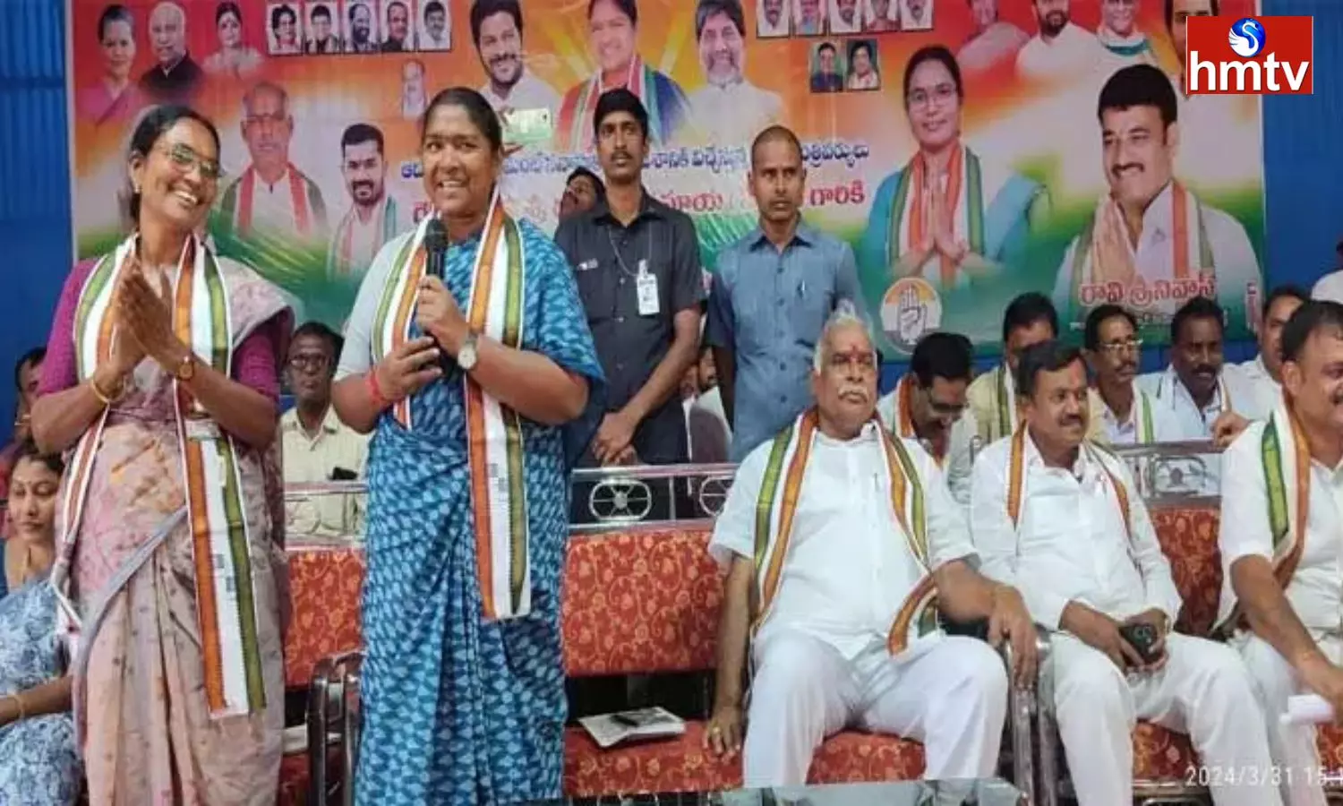 Minister Seethakka Who Campaigned In Adilabad
