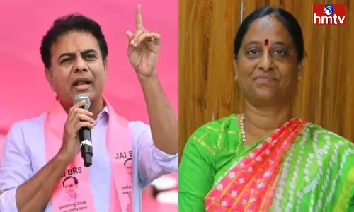 KTR Legal Notices To Minister Konda Surekha