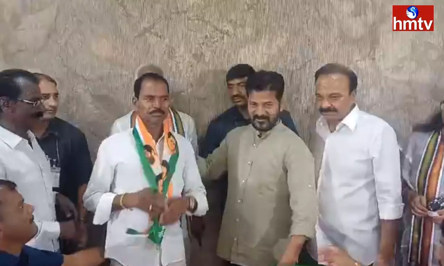 Leaders Who Joined The Congress In The Presence Of Revanth Reddy