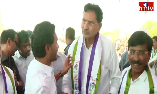 Former TDP Katamreddy Vishnu Vardhan Reddy joined YCP Former TDP Katamreddy Vishnu Vardhan Reddy joined YCP
