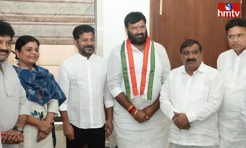 Kuna Srisailam Goud Joined the Congress Kuna Srisailam Goud Joined the Congress