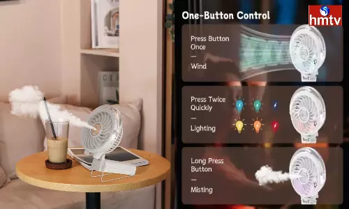 Brrf Handheld Misting and Portable Fan for Summer Cool Check Price and Features