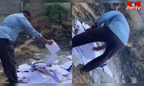 Tadepalli Sit Office Documents Fire