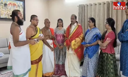 Minister Thummala Participated In Ugadi Celebrations