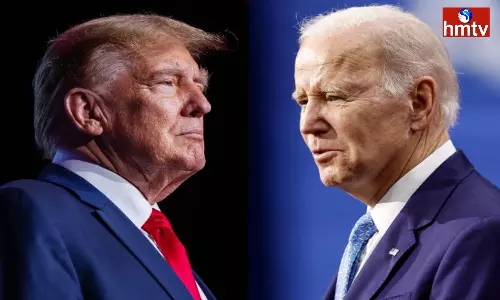 A Battle Between Joe Biden And Donald Trump In November