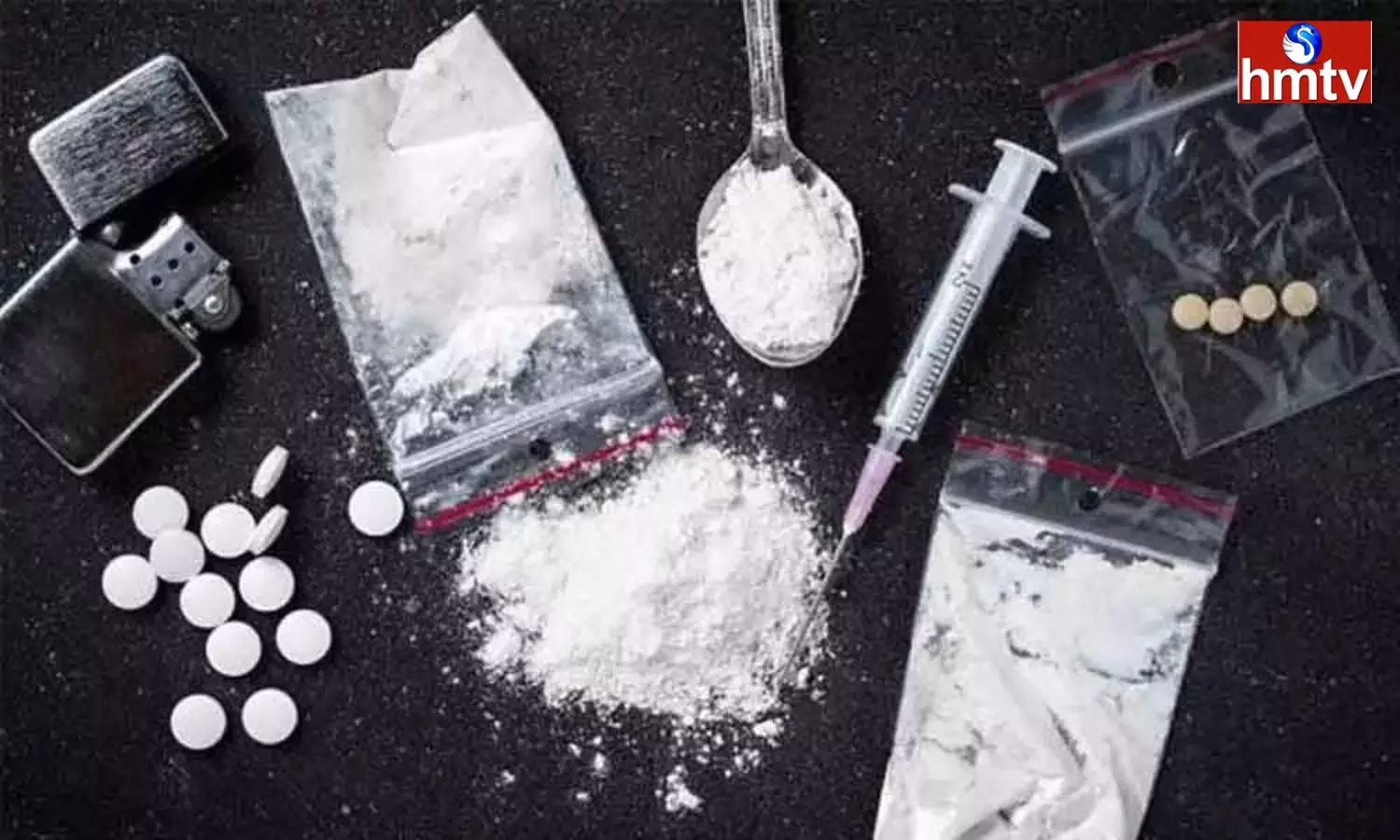 Drugs seized in Sanath Nagar, Hyderabad Drugs seized in Sanath Nagar, Hyderabad