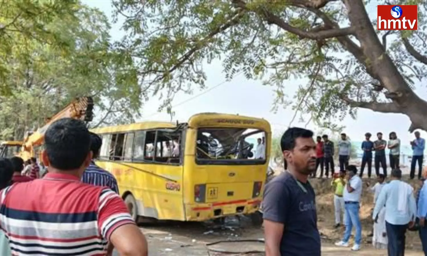 5 school children die after their bus overturns in Haryana