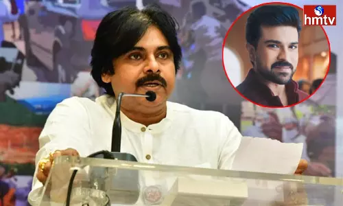 Pawan Kalyan Congratulates to Ram Charan Pawan Kalyan Congratulates to Ram Charan