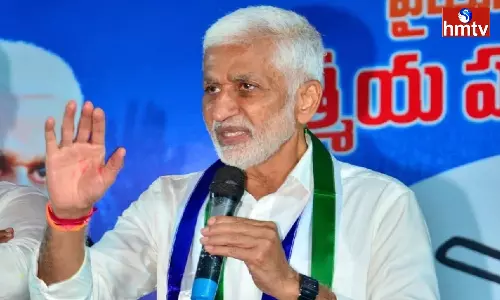 Vijaysai Reddy Sensational Allegations on the Attack on CM Jagan Vijaysai Reddy Sensational Allegations on the Attack on CM Jagan