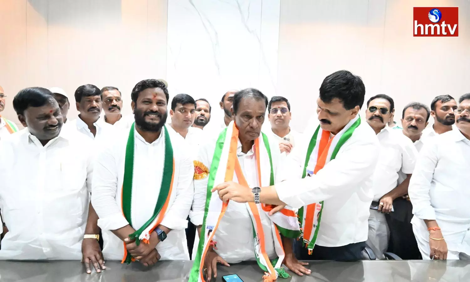 Hard Setback For BRS Party Madan Reddy Joined In Congress
