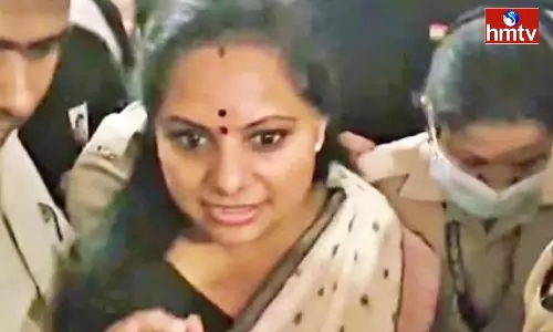 BRS MLC Kavitha to judicial custody till April 23 in Excise policy case BRS MLC Kavitha to judicial custody till April 23 in Excise policy case