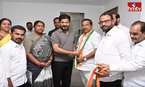 Rathod Bapu Rao Joined Congress In The Presence Of CM Revanth Reddy Rathod Bapu Rao Joined Congress In The Presence Of CM Revanth Reddy