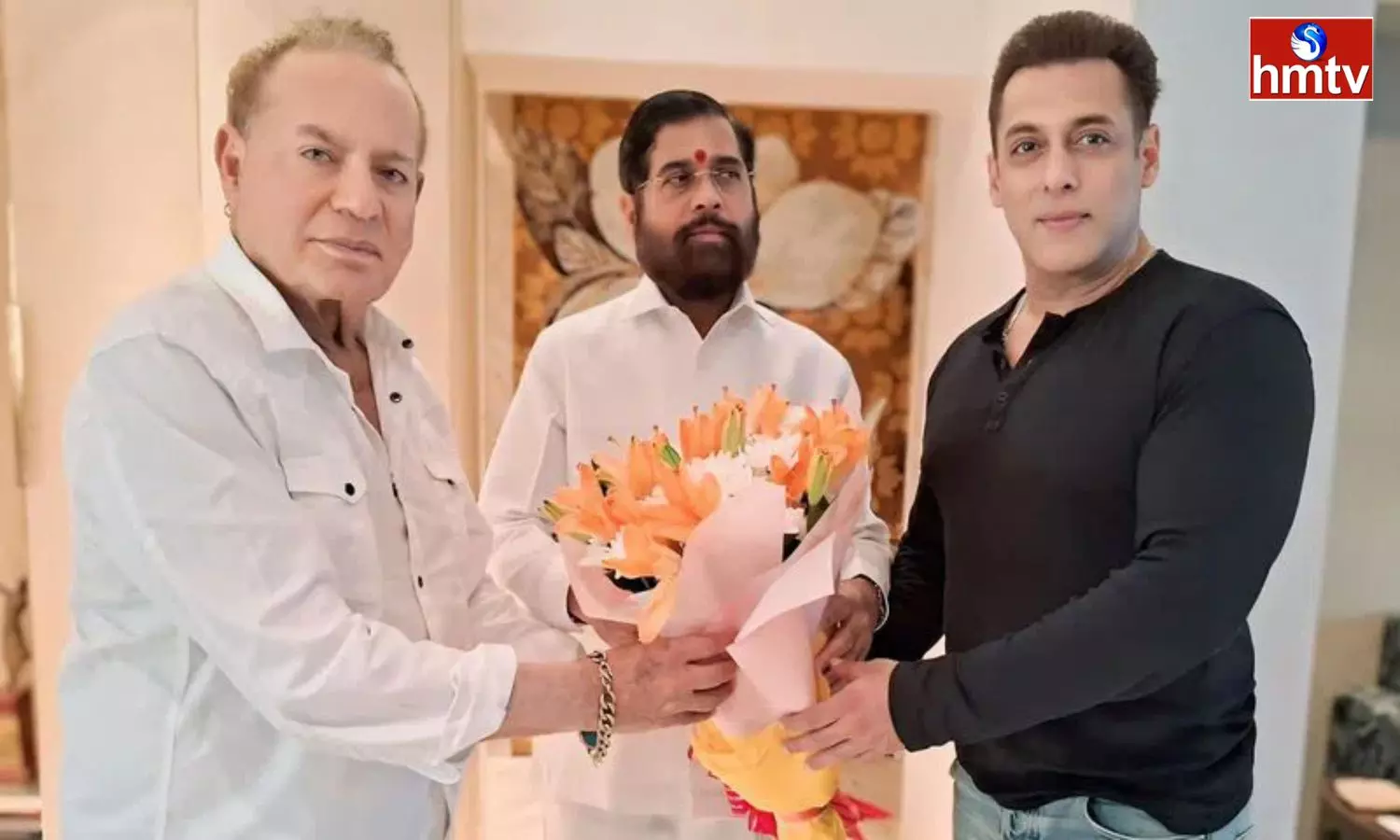 CM Eknath Shinde Meet Bollywood Star Salman Khan