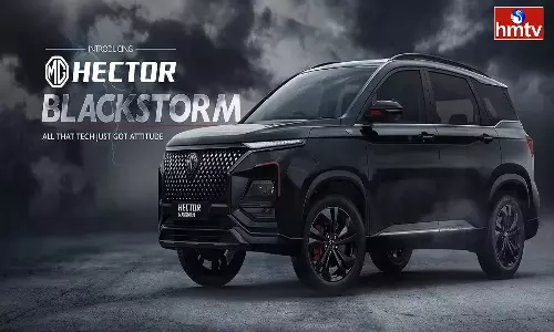 MG Hector Blackstorm Edition May Launched in India check Price Features