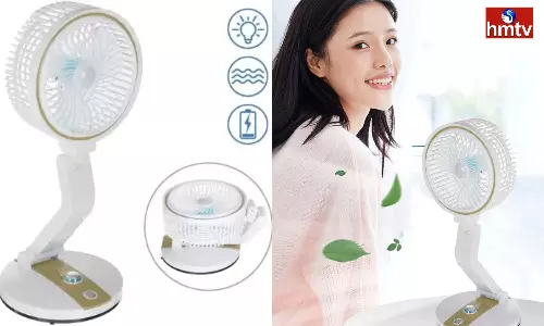 Keekos Fan Air Cooling Portable Charging Standing Fan for summer use