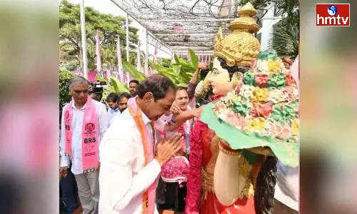 BRS Chief KCR To Telangana Bhavan
