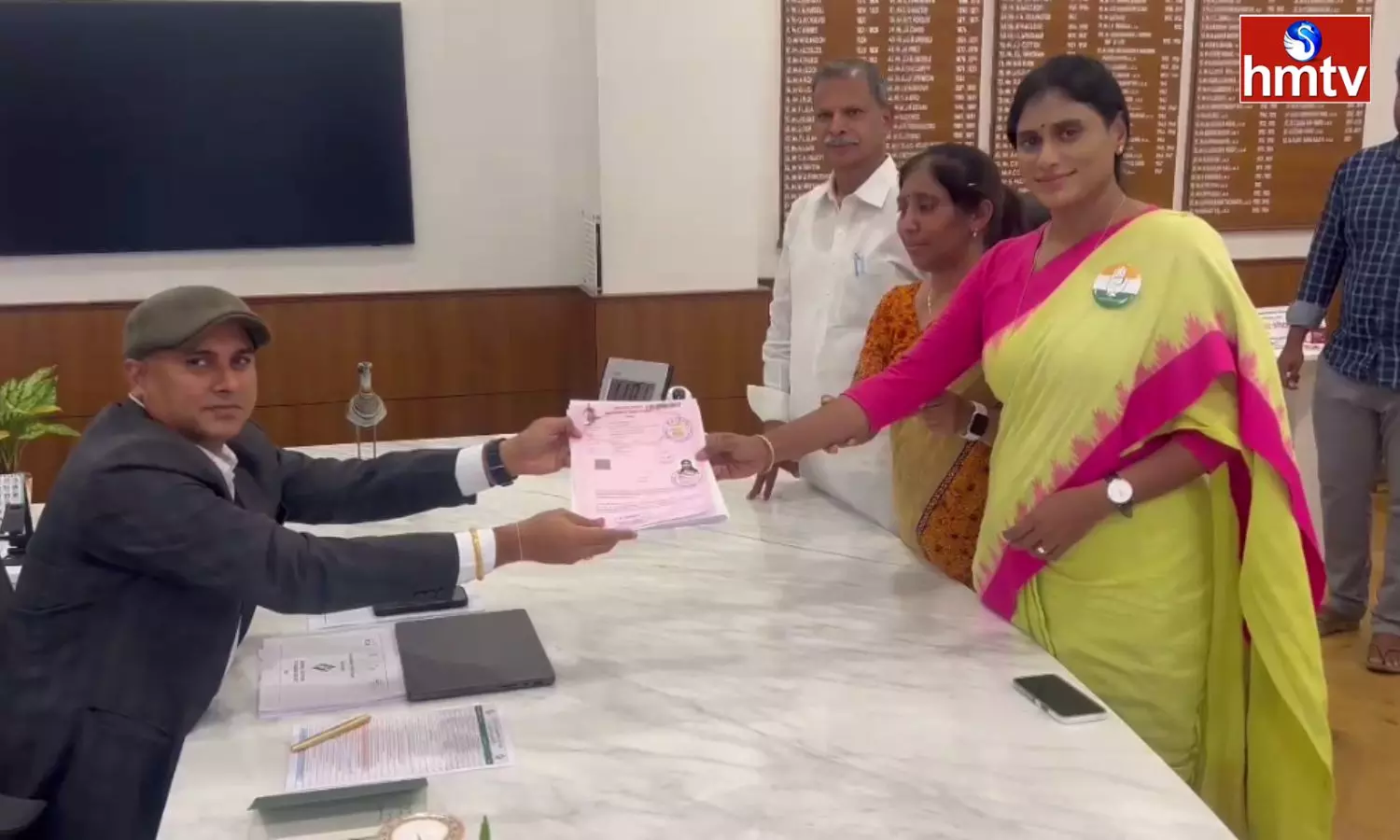 YS Sharmila Nomination as Kadapa Lok Sabha candidate