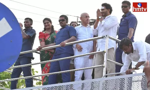 19th Day Of YSRCP Memantha Siddham Bus Yatra