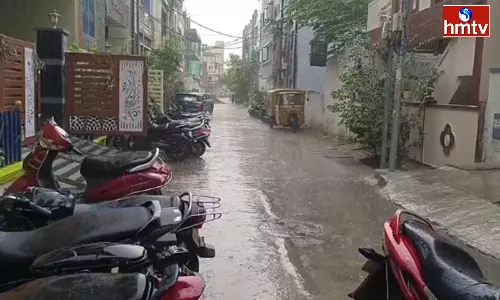 Heavy Rainfall In Telangana