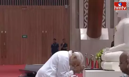PM Modi inaugurated the 2550th Bhagwan Mahaveer Nirvana Mahotsav at Bharat Mandapam
