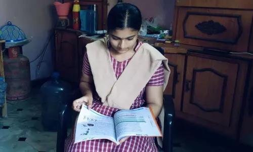 Naga Sai Manasvi Has Secured State First Rank In AP 10th Results