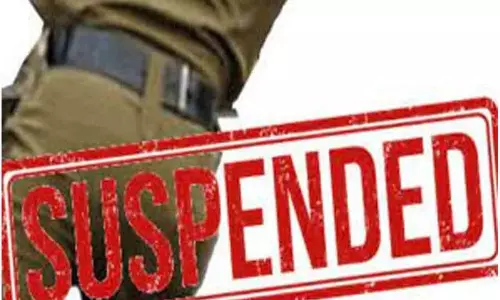 Saidabad female SI suspended Saidabad female SI suspended