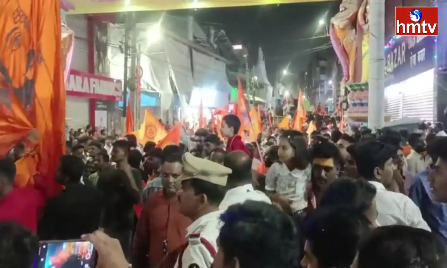 Successful Hanuman Shobha Yatra In Greater Hyderabad