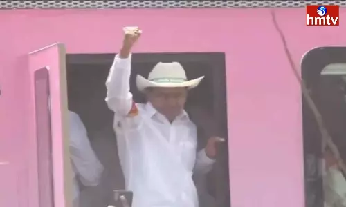 KCR Bus Yatra from Tomorrow