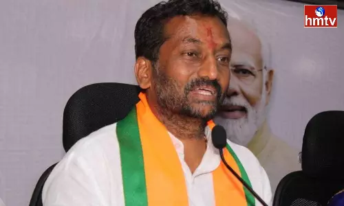 Medak BJP Candidate Raghunandan Rao Fire On Congress And BRS