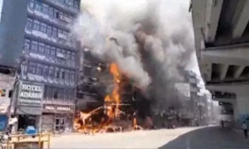 Huge Fire In Bihar Six People Died