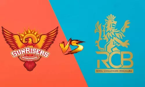 Bangalore Stroke Sunrisers Hyderabad