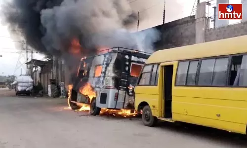 Fire in Visakhapatnam Gajuwaka Fire in Visakhapatnam Gajuwaka