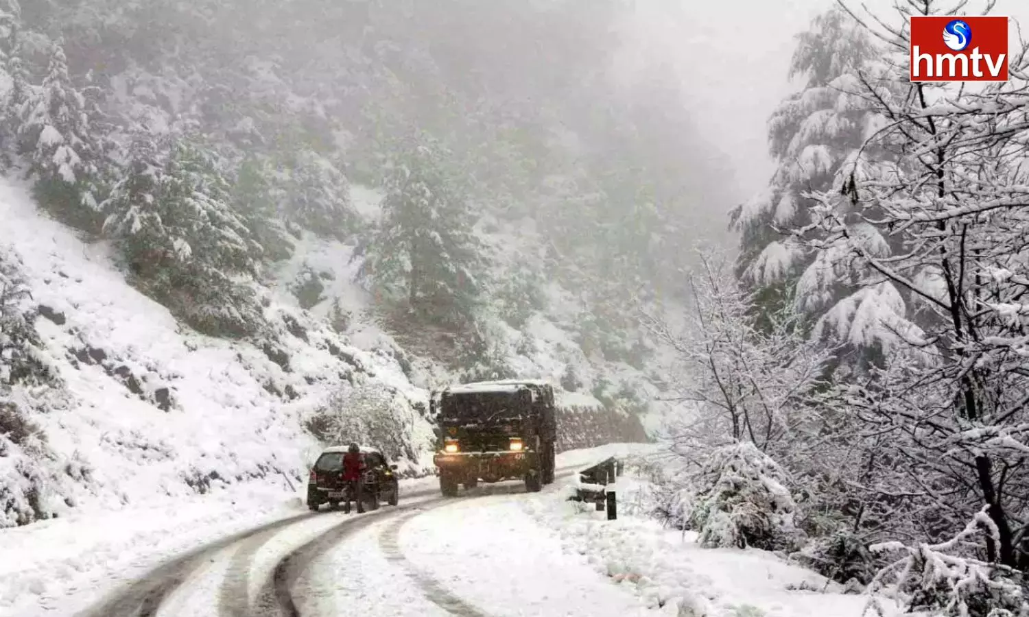 Heavy Snowfall In Jammu And Kashmir